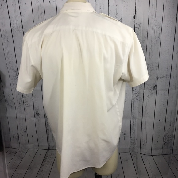 Vintage Ben Hur Button Down Men's Shirt Bear Back 2 chest pockets fits XL - Picture 3 of 8